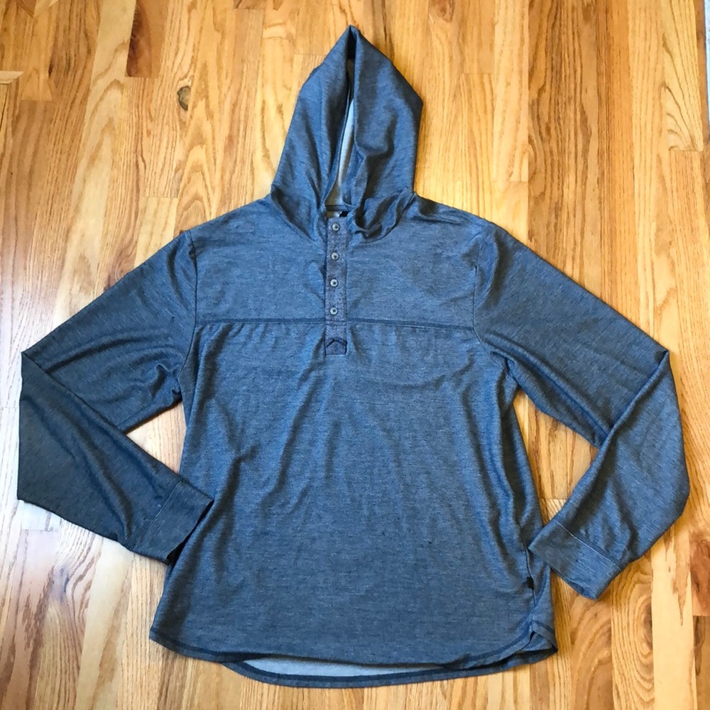 Comune Men’s Pullover Jacket - XL Heather Gray